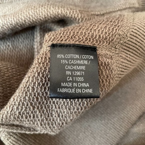 Chelsea Cashmere/Cotton  Zip Hoodie 360 CASHMERE NWOT - Picture 5 of 5